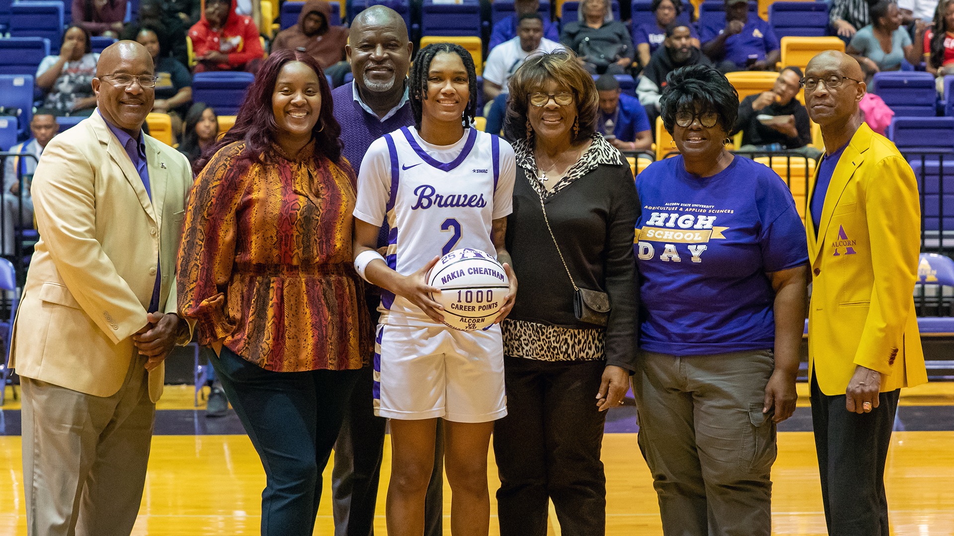 Nakia Cheatham 1,000-pt Ball Presentation