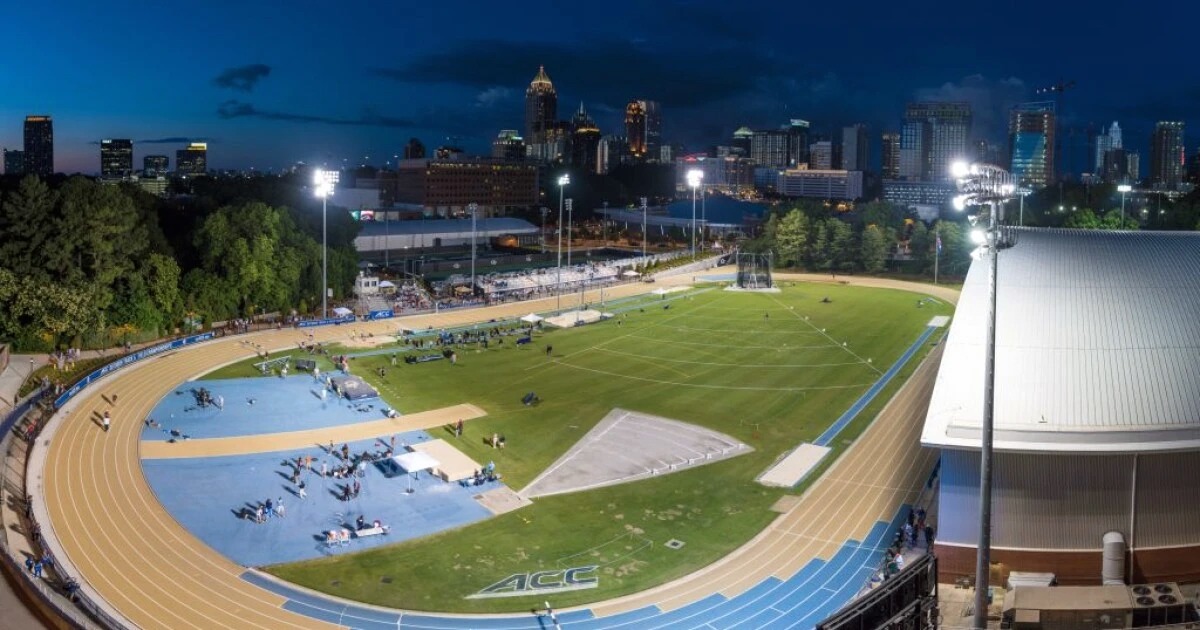 Georgia Tech Track & Field Facility Overhead
