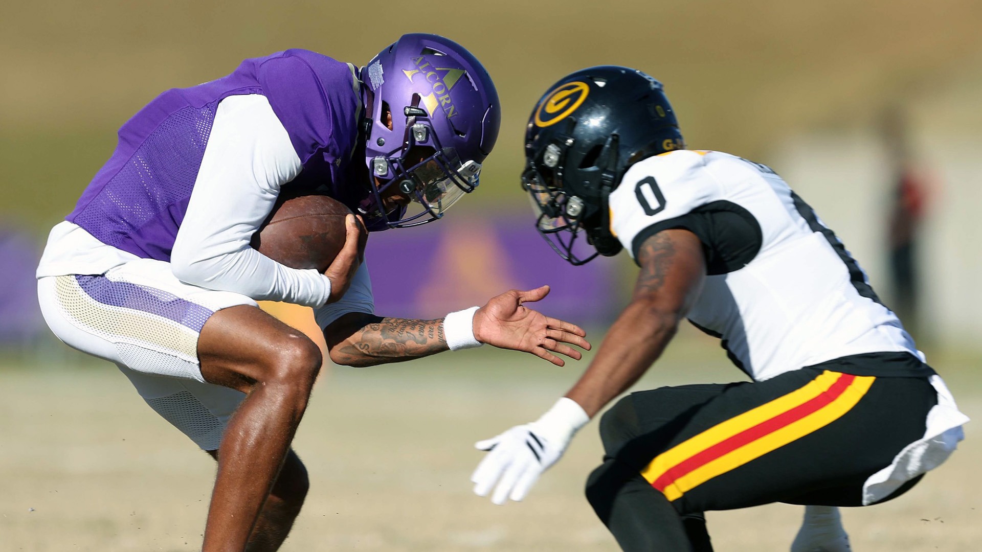 Receiver vs Grambling DB 2026