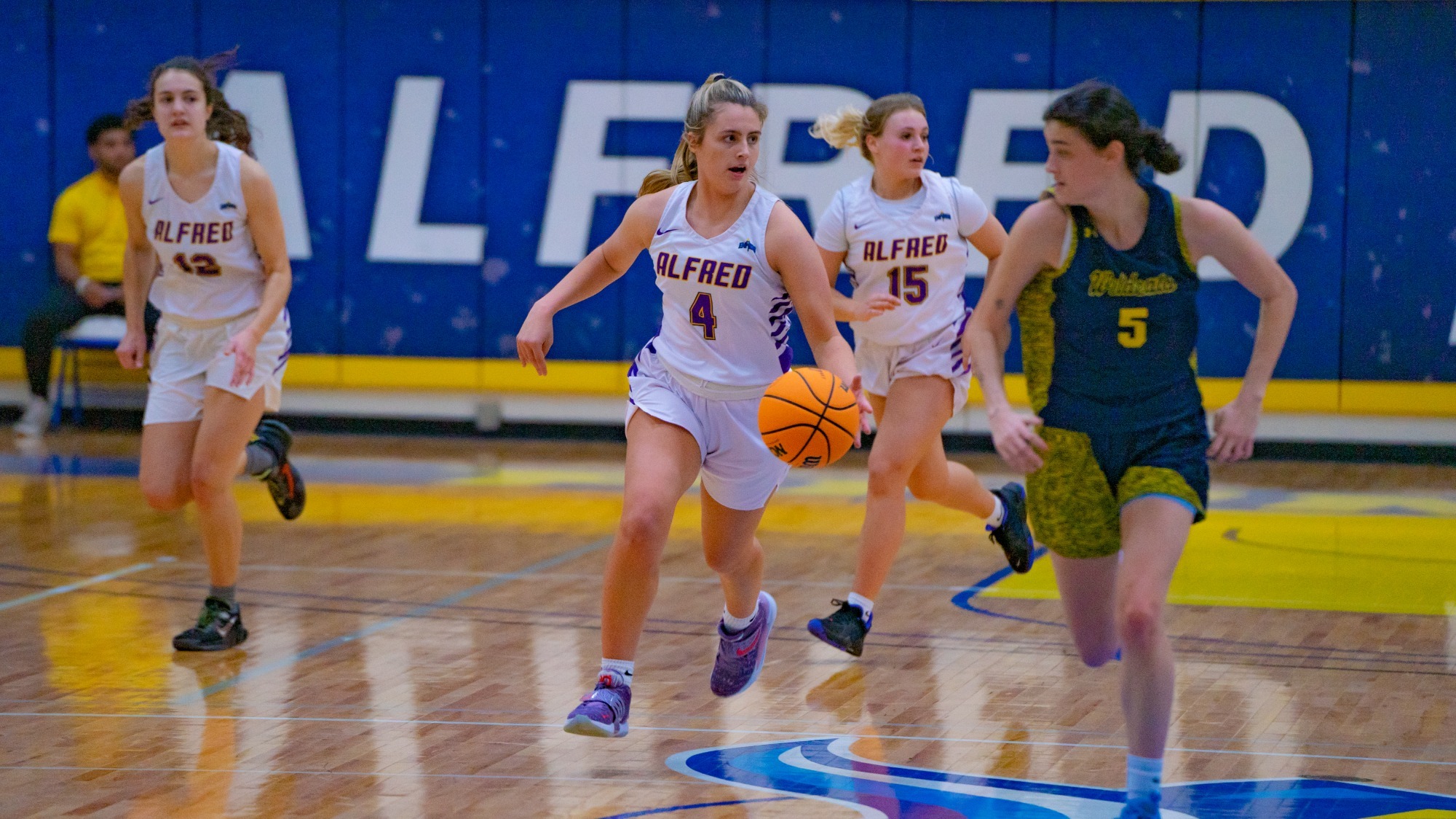 Women's Basketball Pushes Past Cazenovia in 7940 Win Alfred