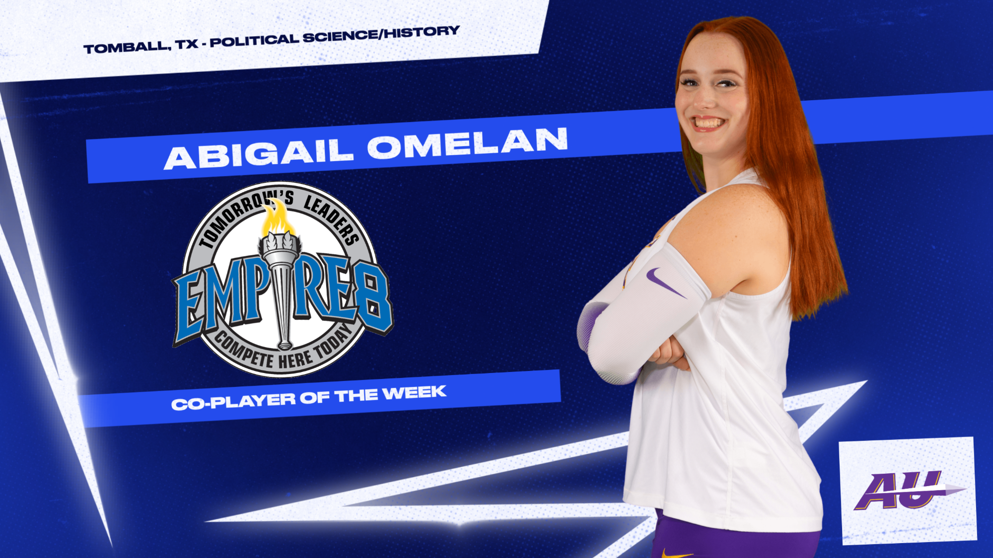 Empire 8 Women's Volleyball Co-Player of the Week - Abigail Omelan