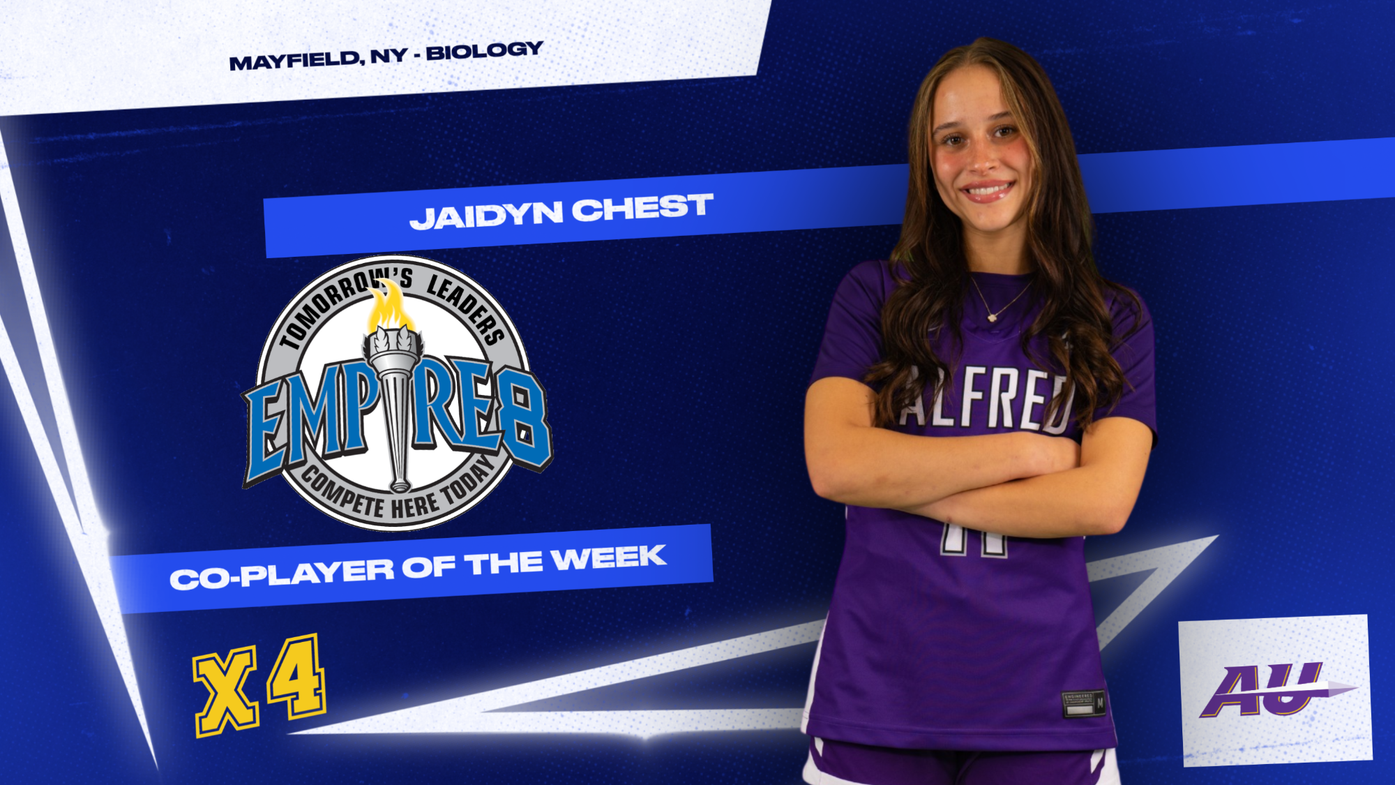 Empire 8 Women's Basketball Co-Player of the Week - Jaidyn Chest