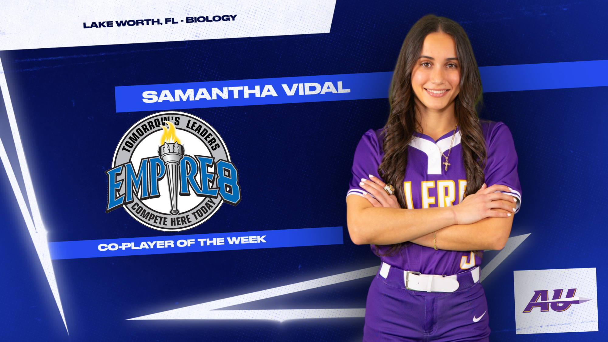 Empire 8 Softball Co-Player of the Week - Samantha Vidal