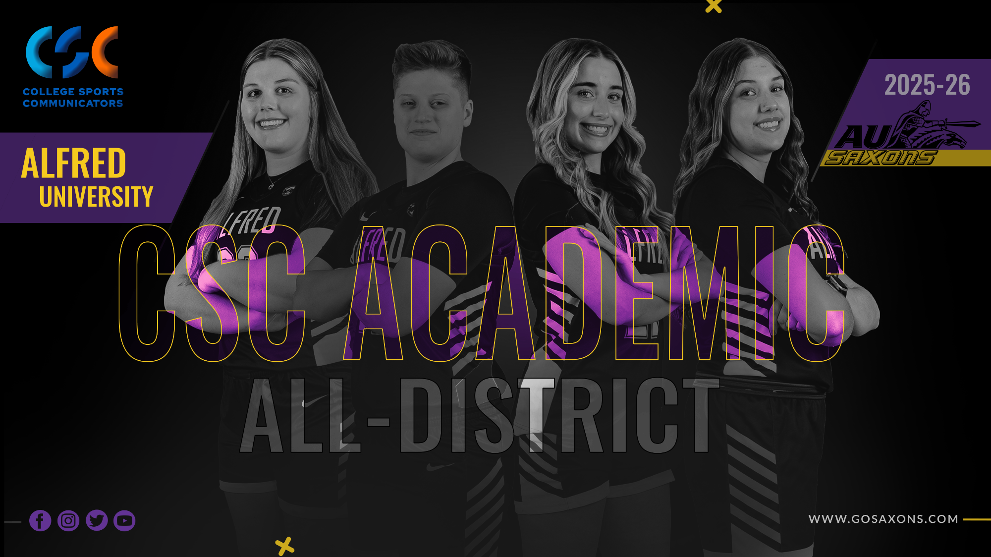 CSC Academic All-District WBB