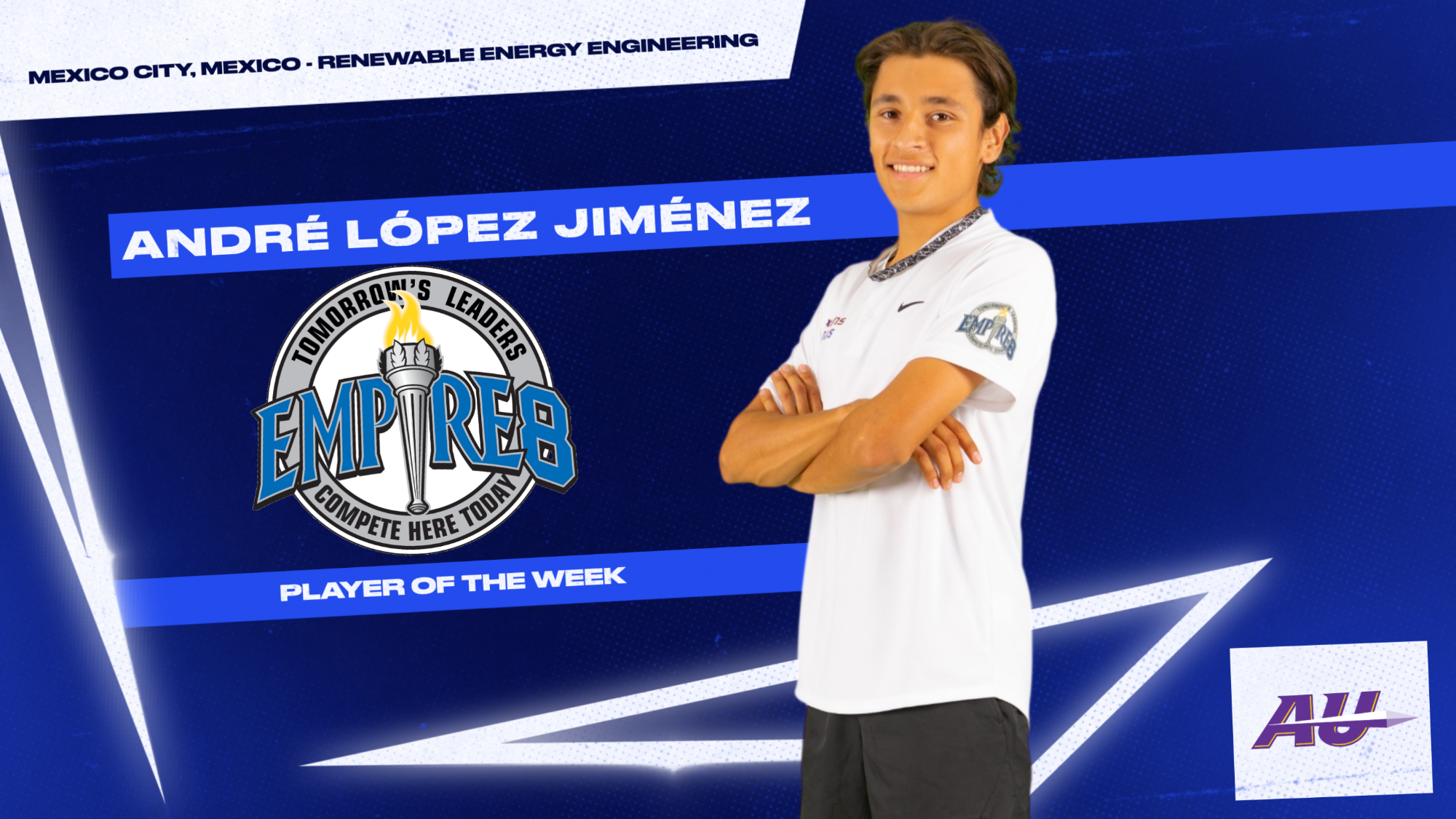 Andre Lopez Jimenez E8 Player of the Week