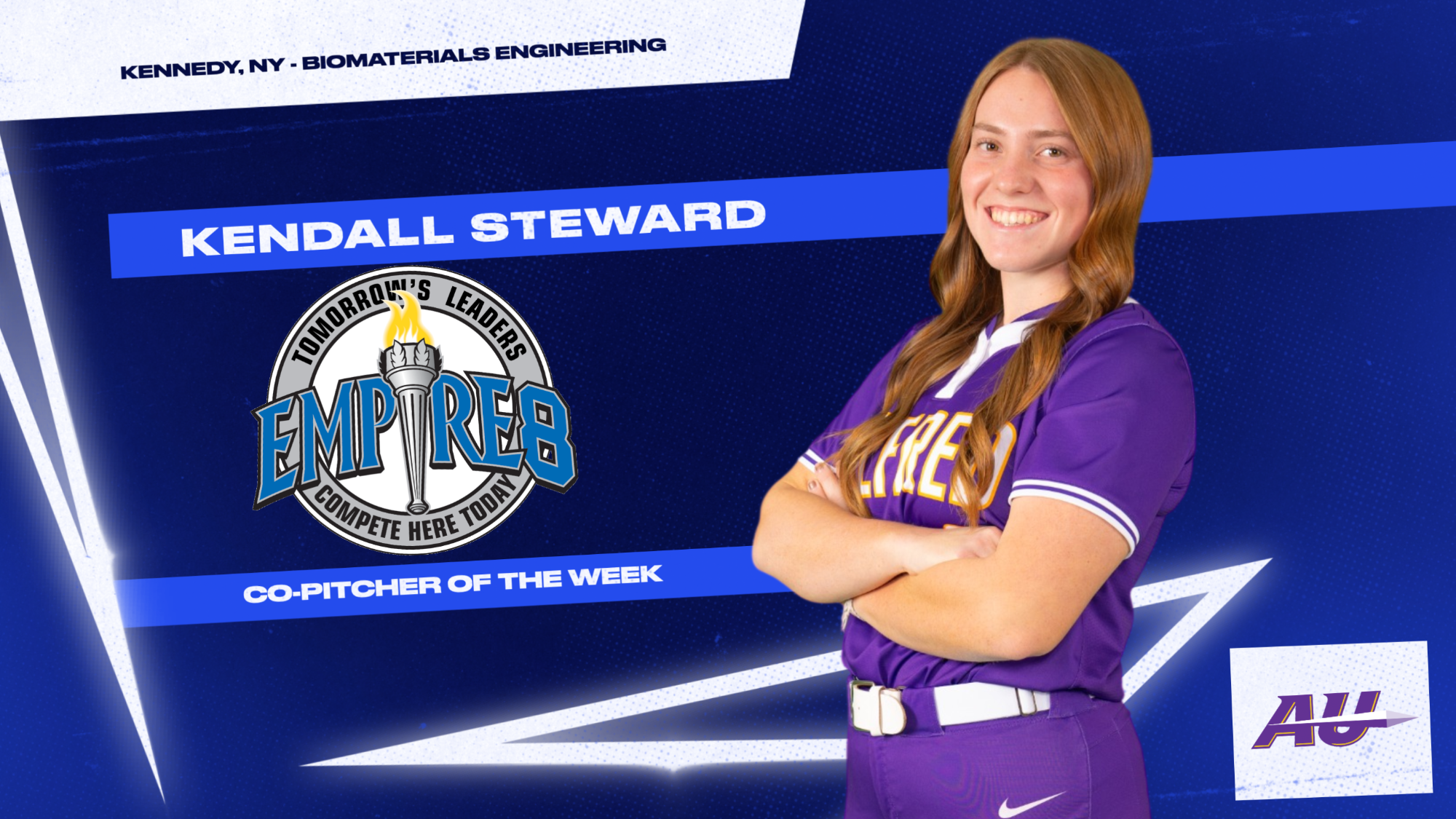 Empire 8 Softball Co-Pitcher of the Week - Kendall Steward