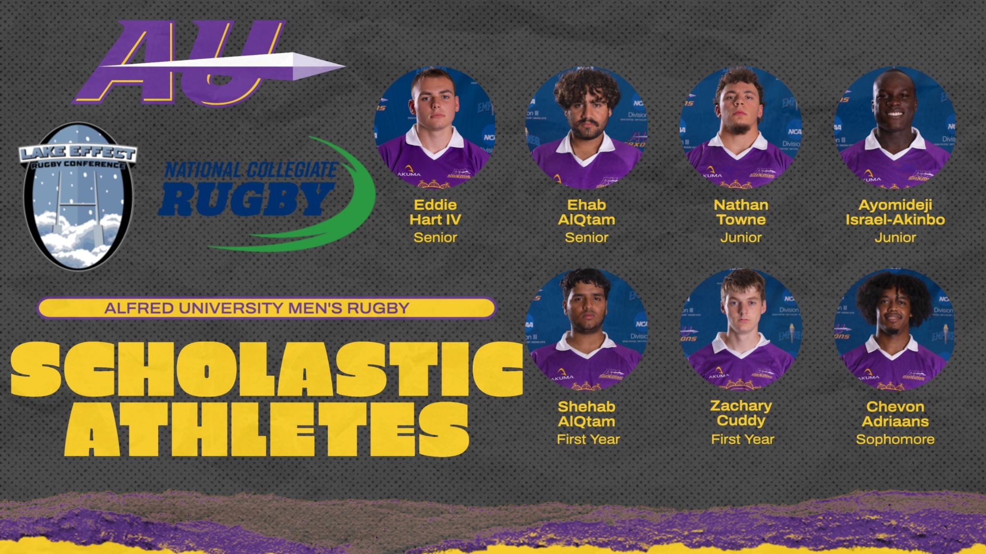 MRUG 2025 Scholastic Athletes