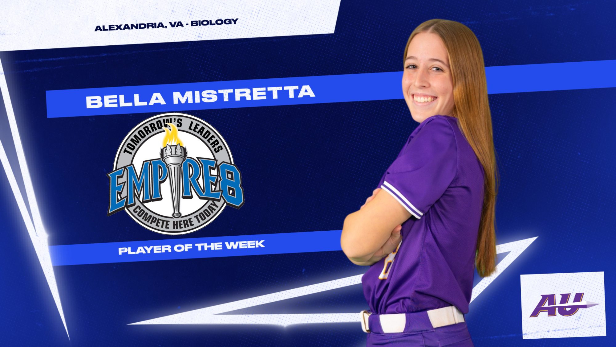 Empire 8 Softball Player of the Week - Bella Mistretta