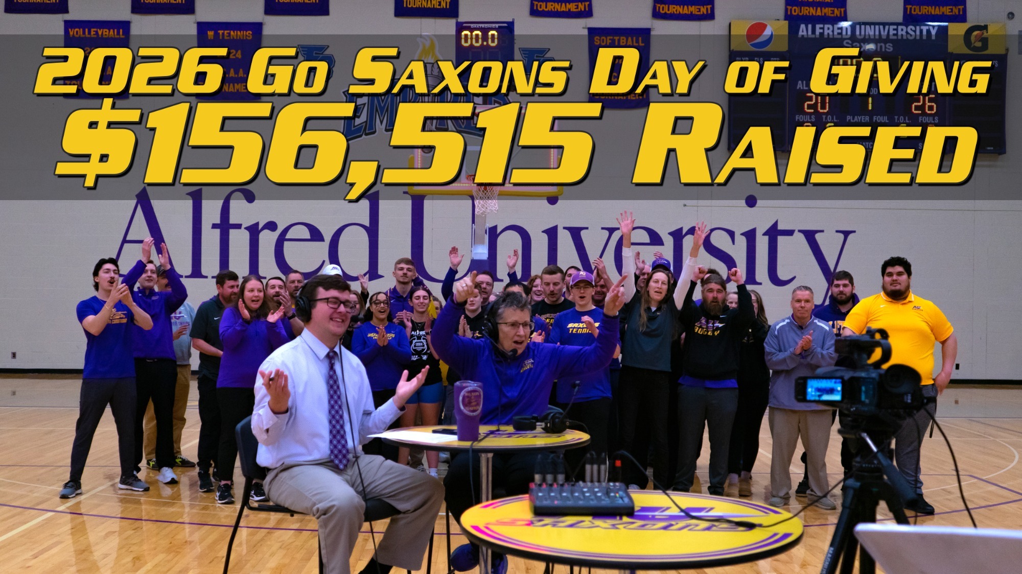2026 Go Saxons Day of Giving Total