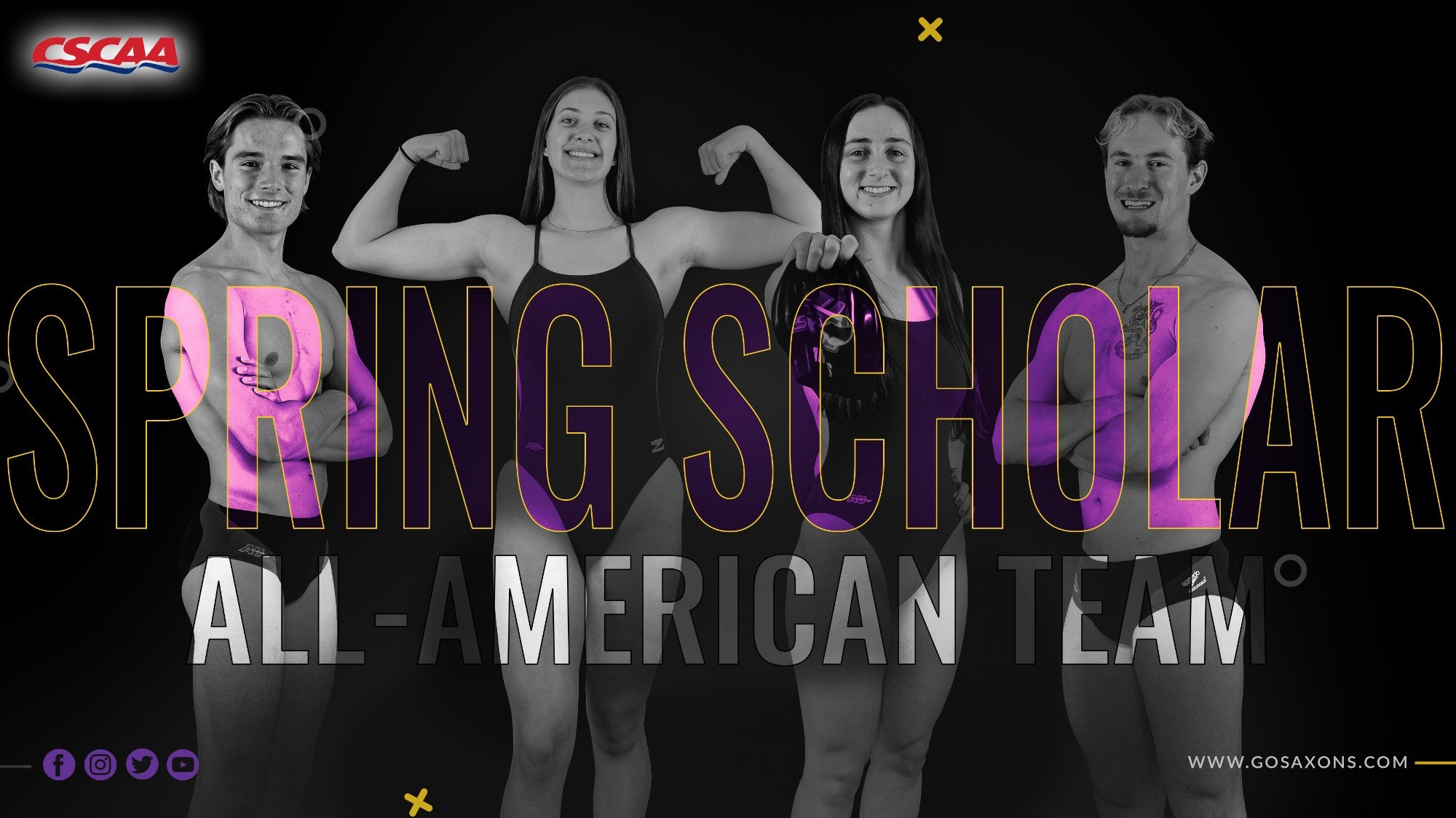 Spring 2026 CSCAA Scholar All-American Team