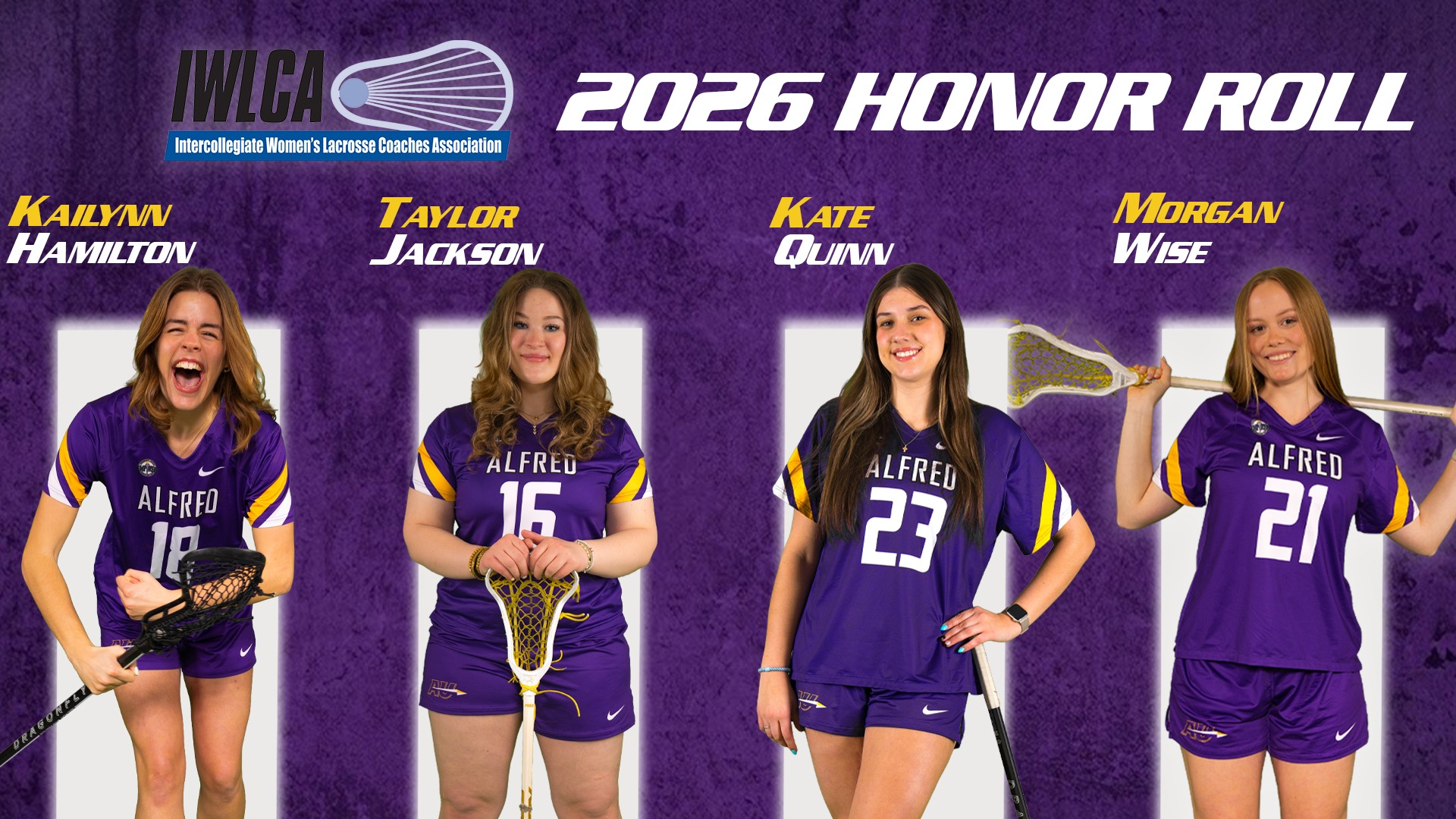 2026 IWLCA Honor Roll