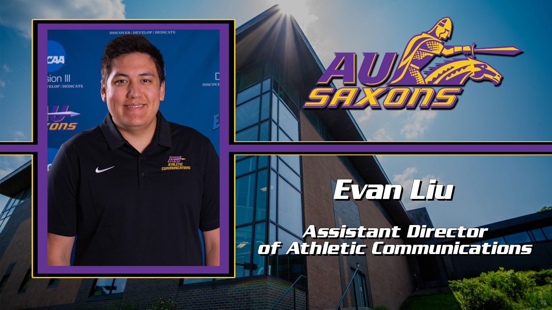 Evan Liu - Assistant Director of Athletic Communications