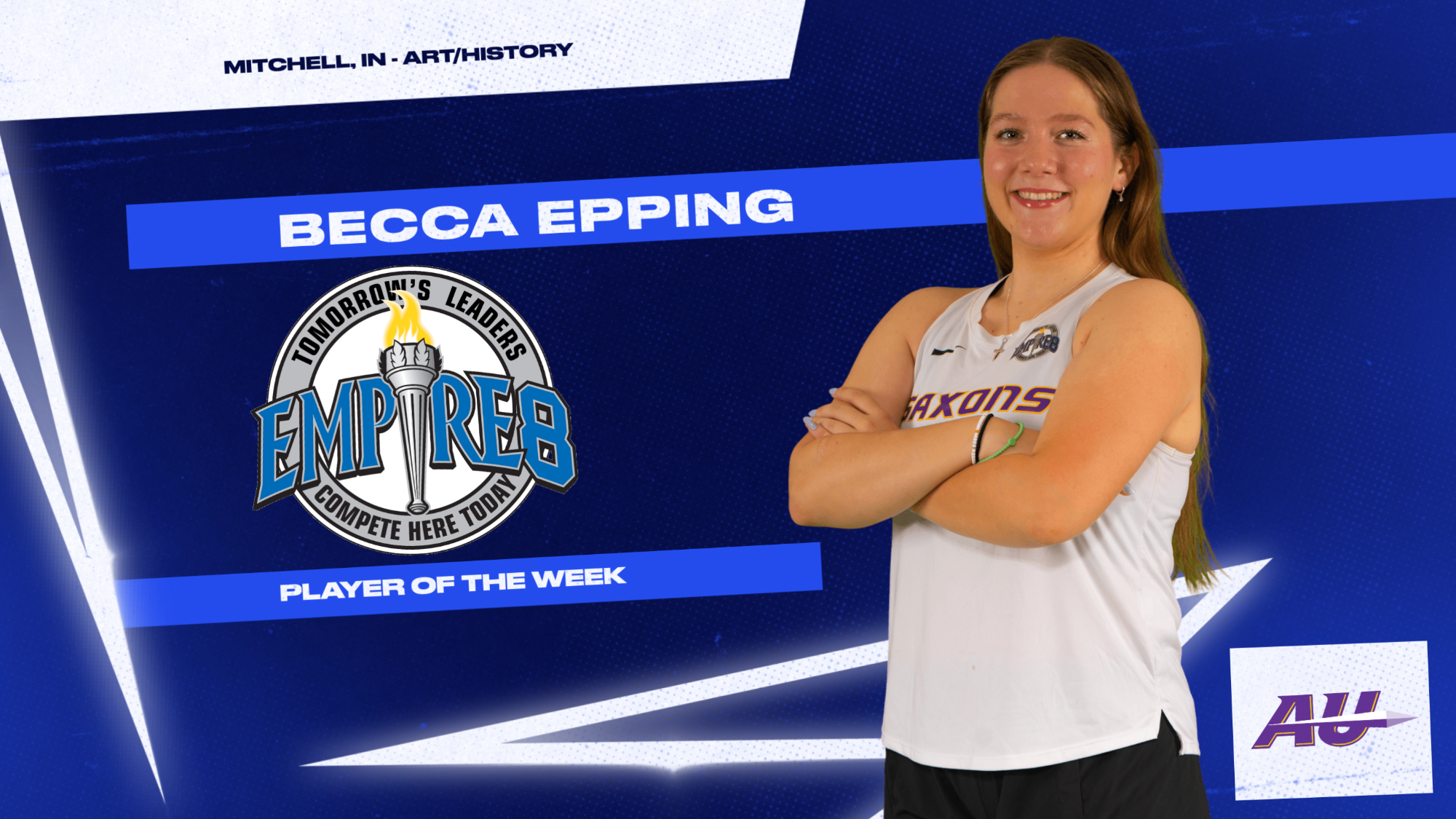 Empire 8 Women's Tennis Player of the Week - Becca Epping