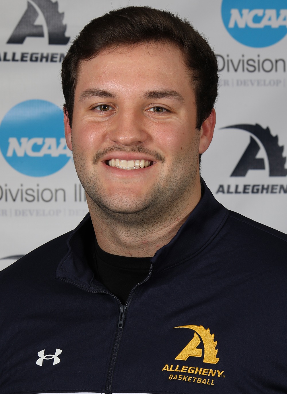 Chris Rubino, Allegheny College women's basketball 2023-24. Photo by Ed Mailliard.