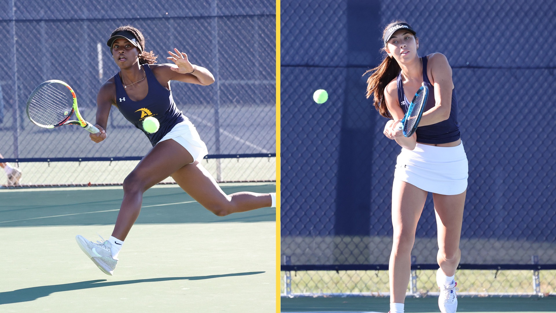 Gabrielle Bassette (L) and Giada Palmieri (R)