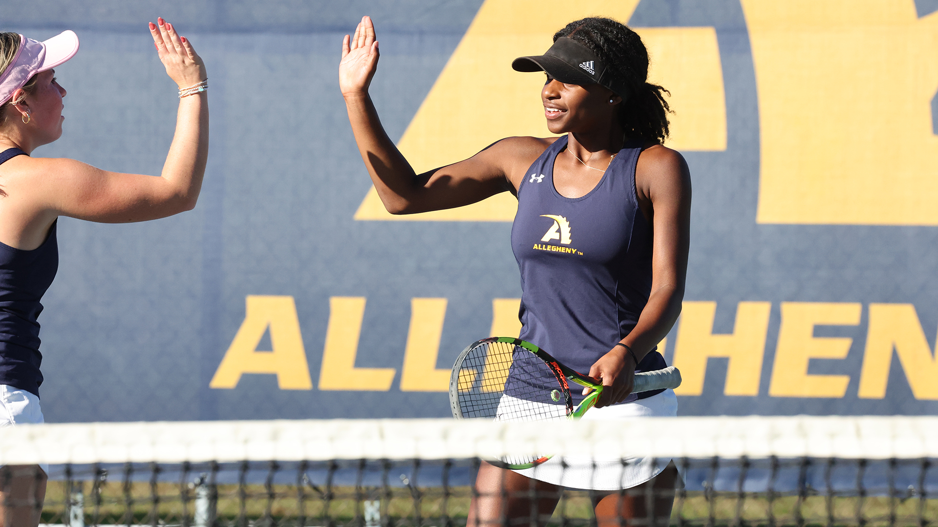 Allegheny College women’s tennis senior day, October 1, 2025. Photo by Ed Mailliard.