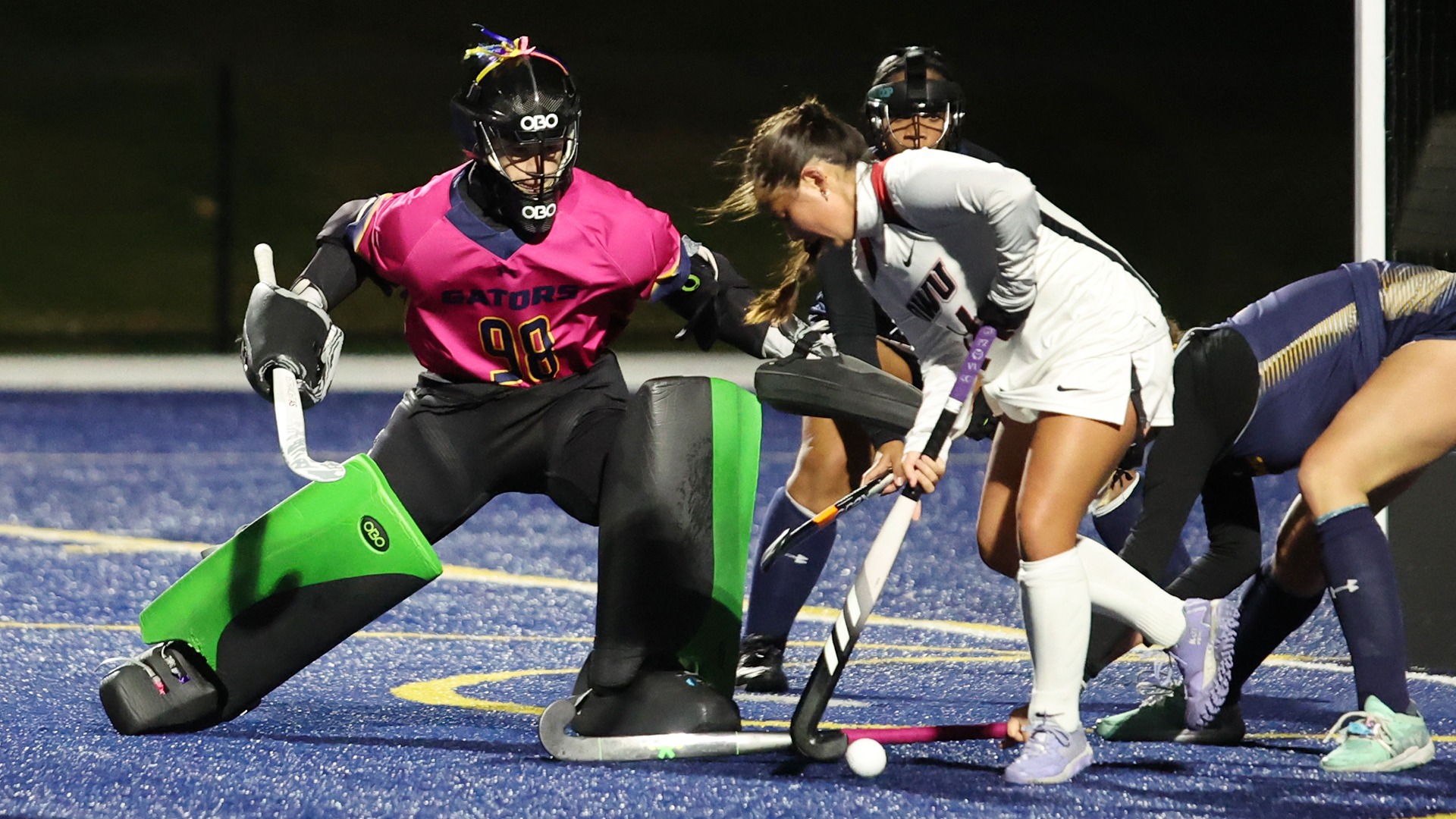 Rowan O'Toole against OWU, Oct. 22, 2025. Photo by Ed Mailliard.