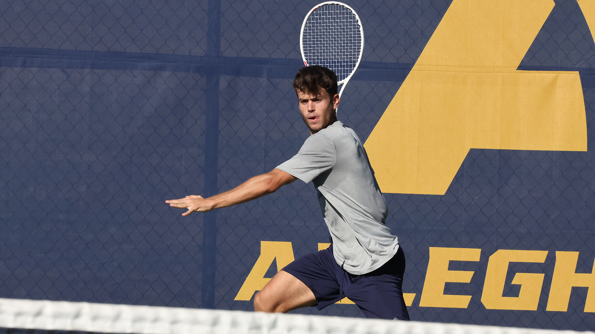 Allegheny College tennis vs. Juniata, October 3, 2025. Photo by Ed Mailliard.