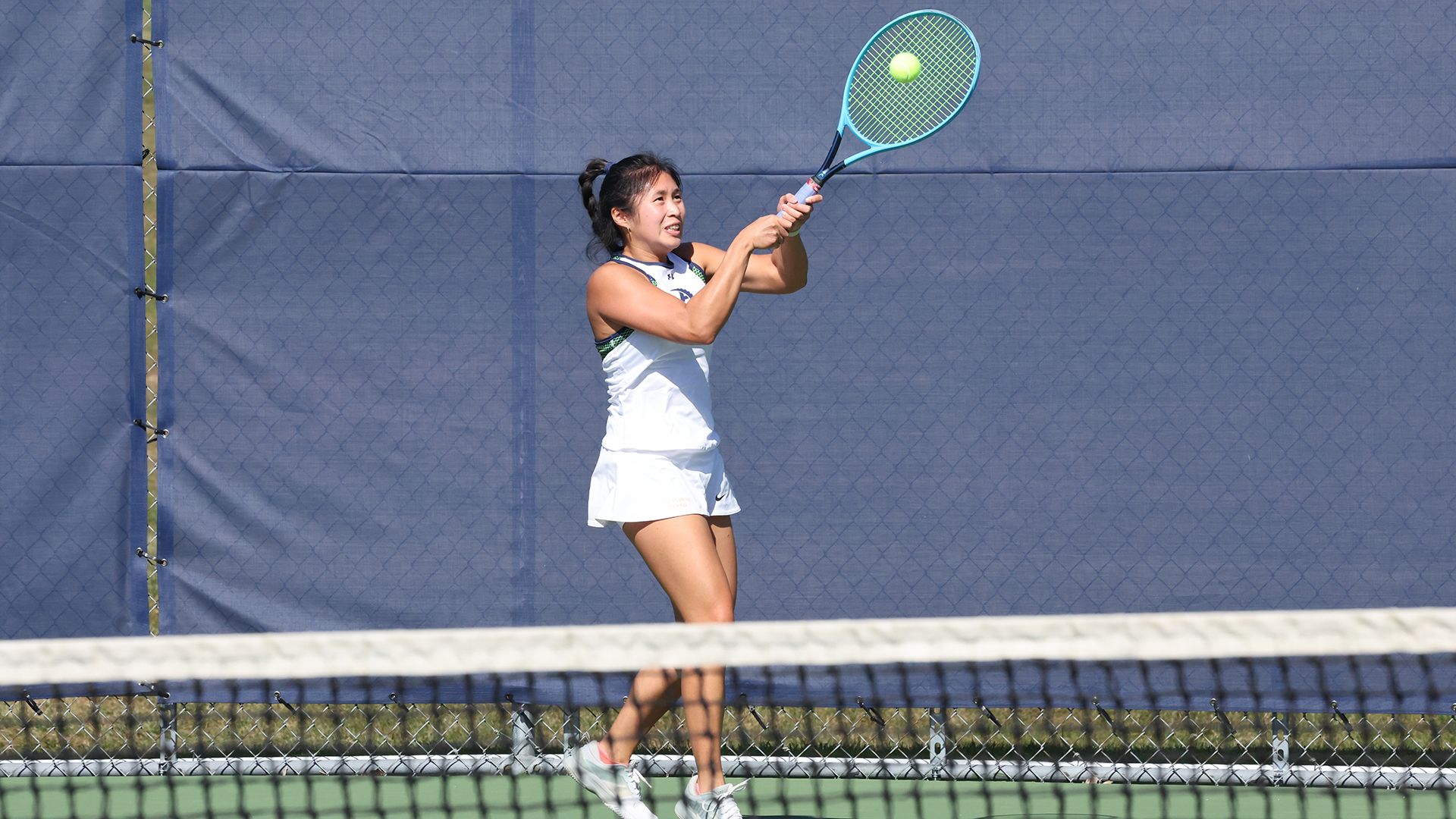 Allegheny College tennis vs. Juniata, October 3, 2025. Photo by Ed Mailliard.
