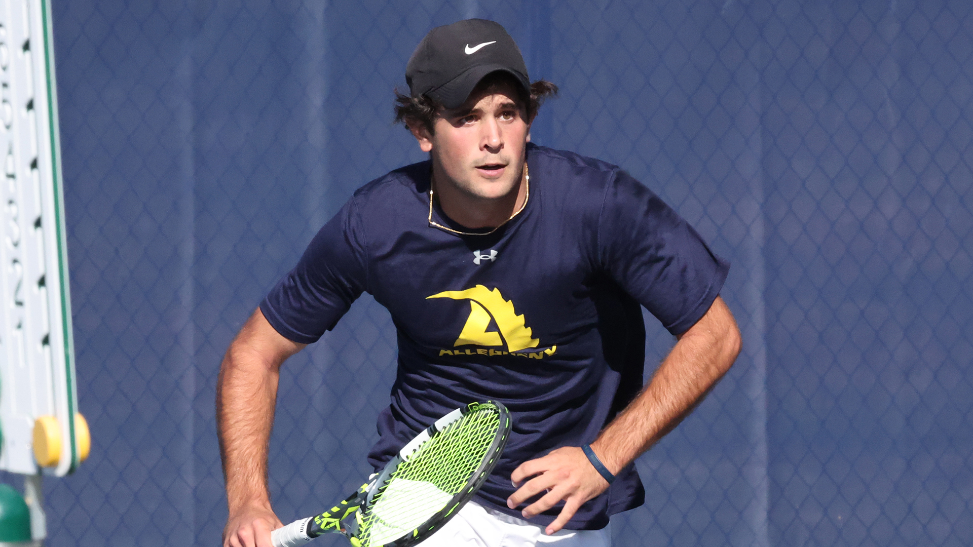 Allegheny College tennis vs. Juniata, October 3, 2025. Photo by Ed Mailliard.