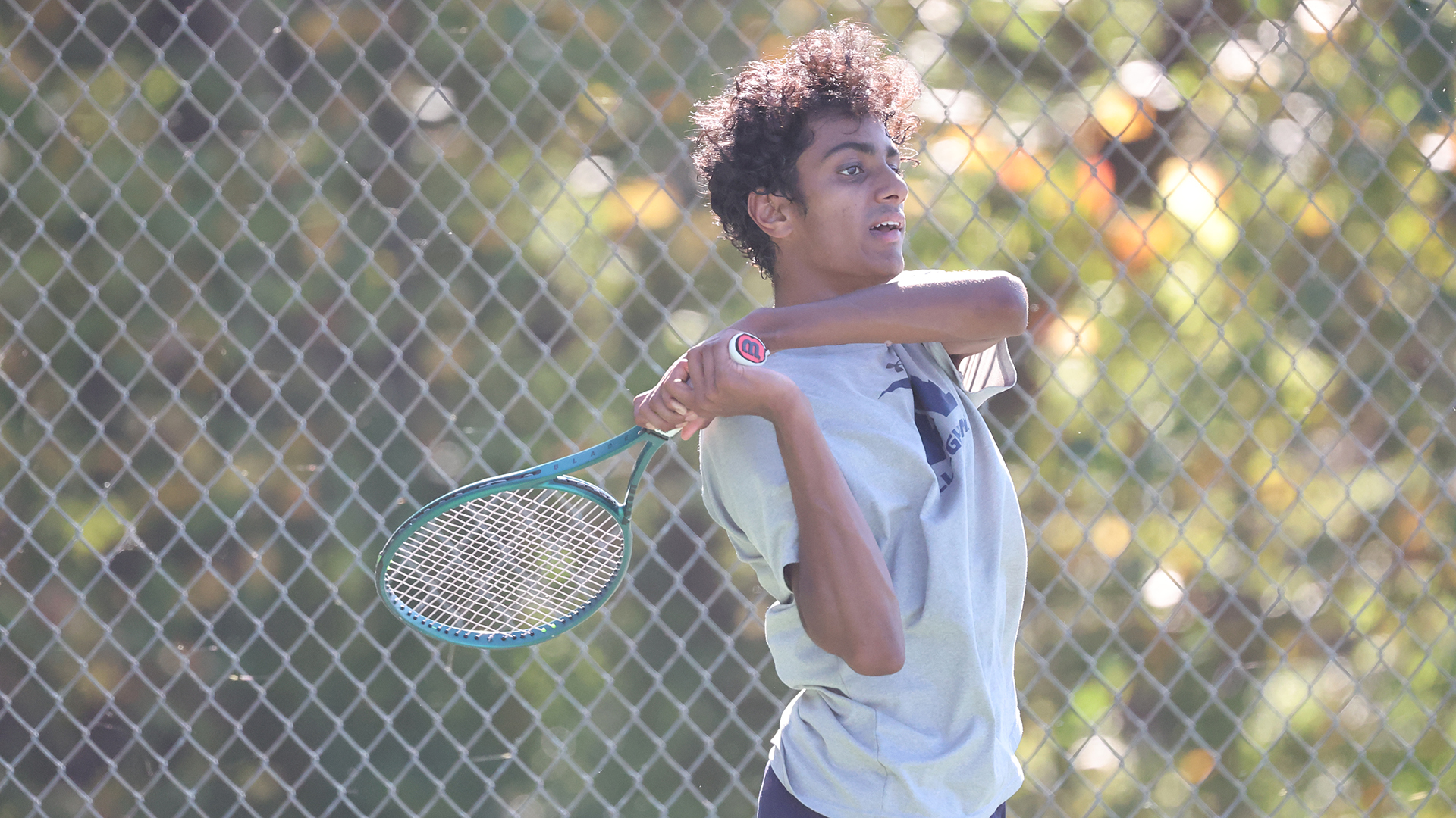 Allegheny College tennis vs. Juniata, October 3, 2025. Photo by Ed Mailliard.