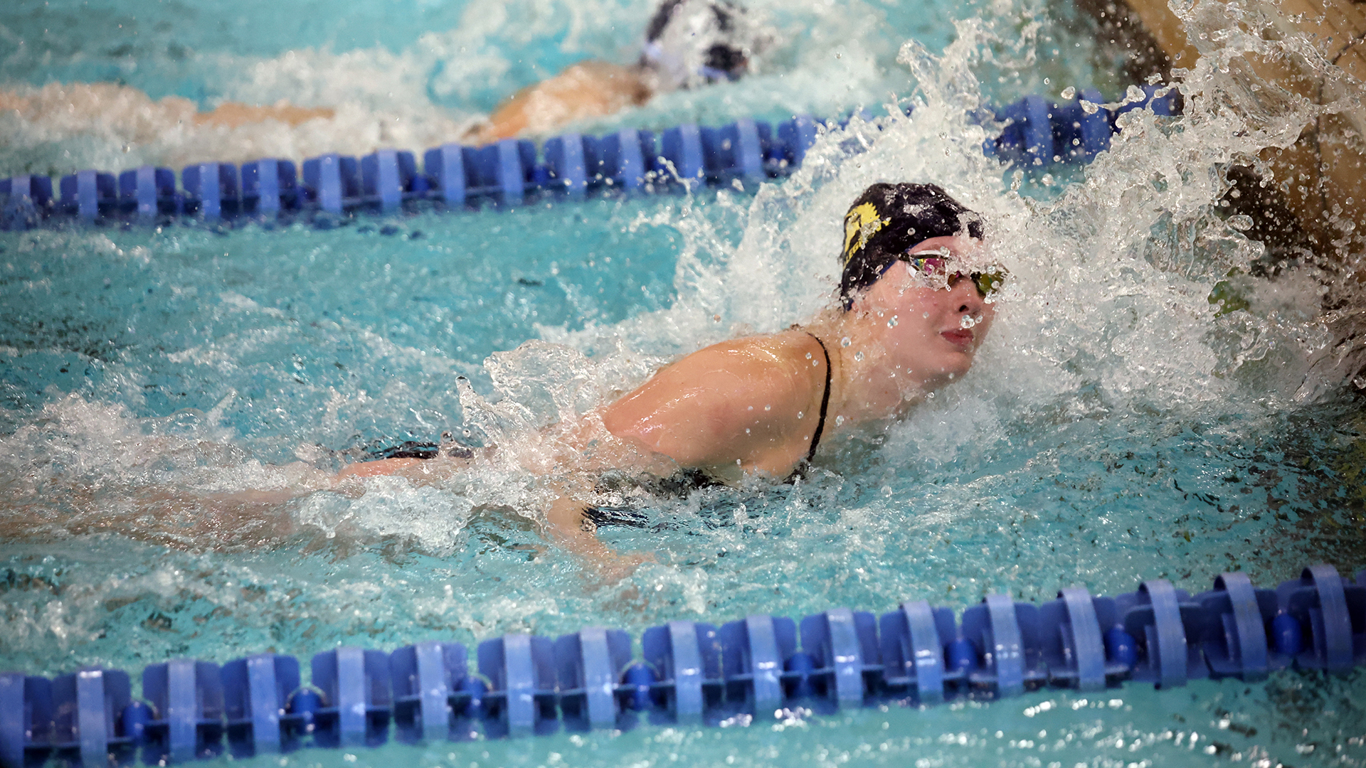 Allegheny College M/W swimming vs. Westminster, Nov. 1, 2025. Photo by Ed Mailliard.