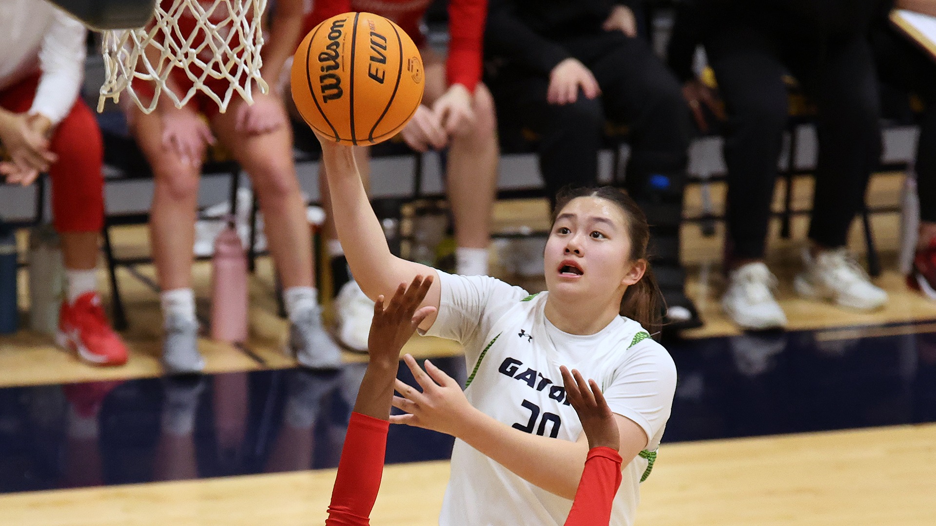 Eyra Co layup vs. Edinboro