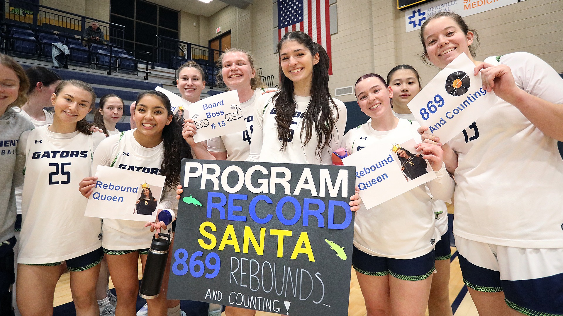 Sarah Santicola Breaks the Program Rebound Record