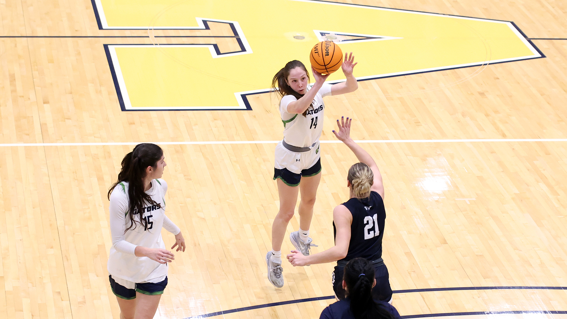 Allegheny College basketball vs. Westminster, Dec. 3, 2025. Photo by Ed Mailliard.