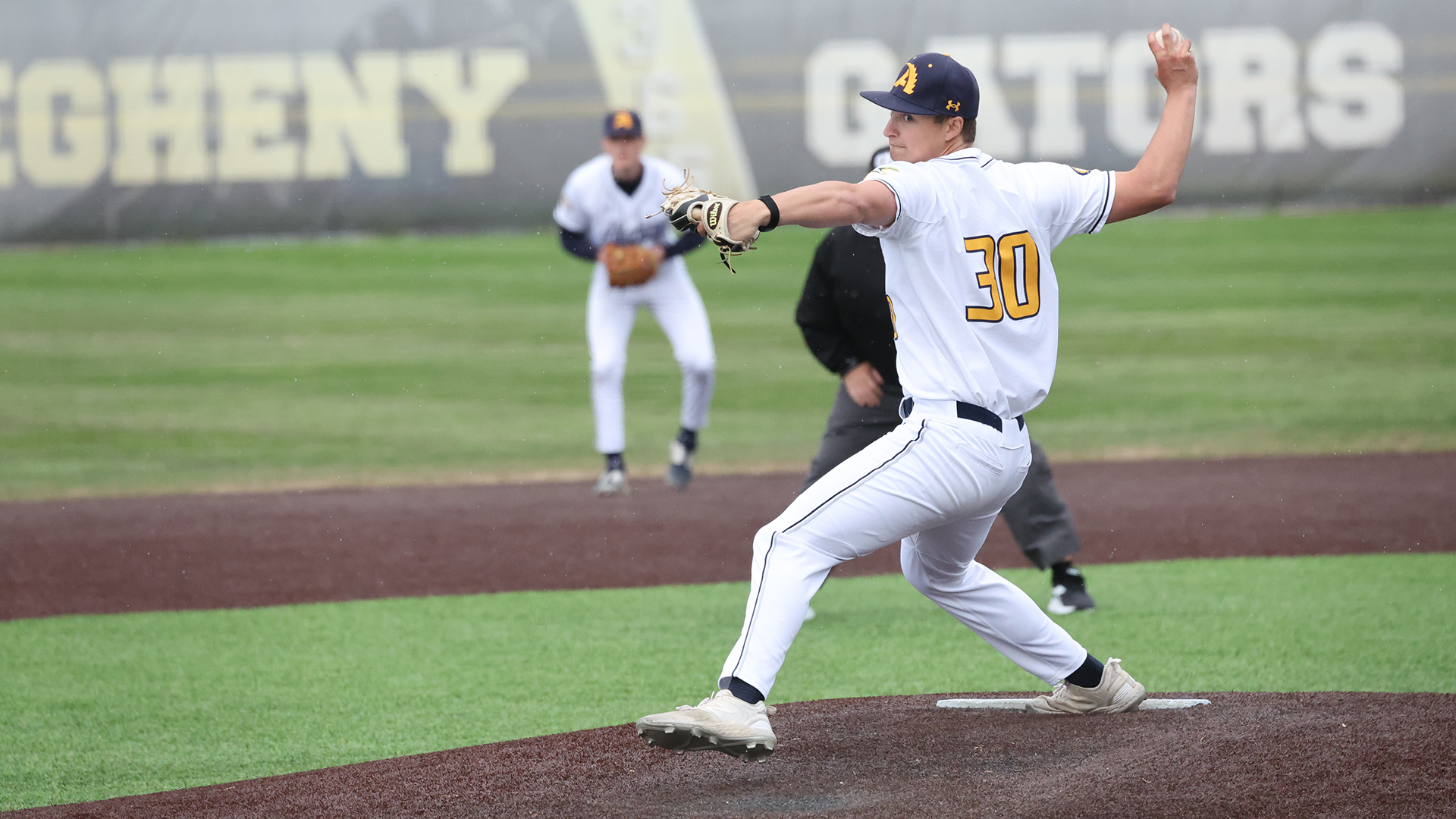 Allegheny College baseball vs. W&J, 4-18-25. Photo by Ed Mailliard.