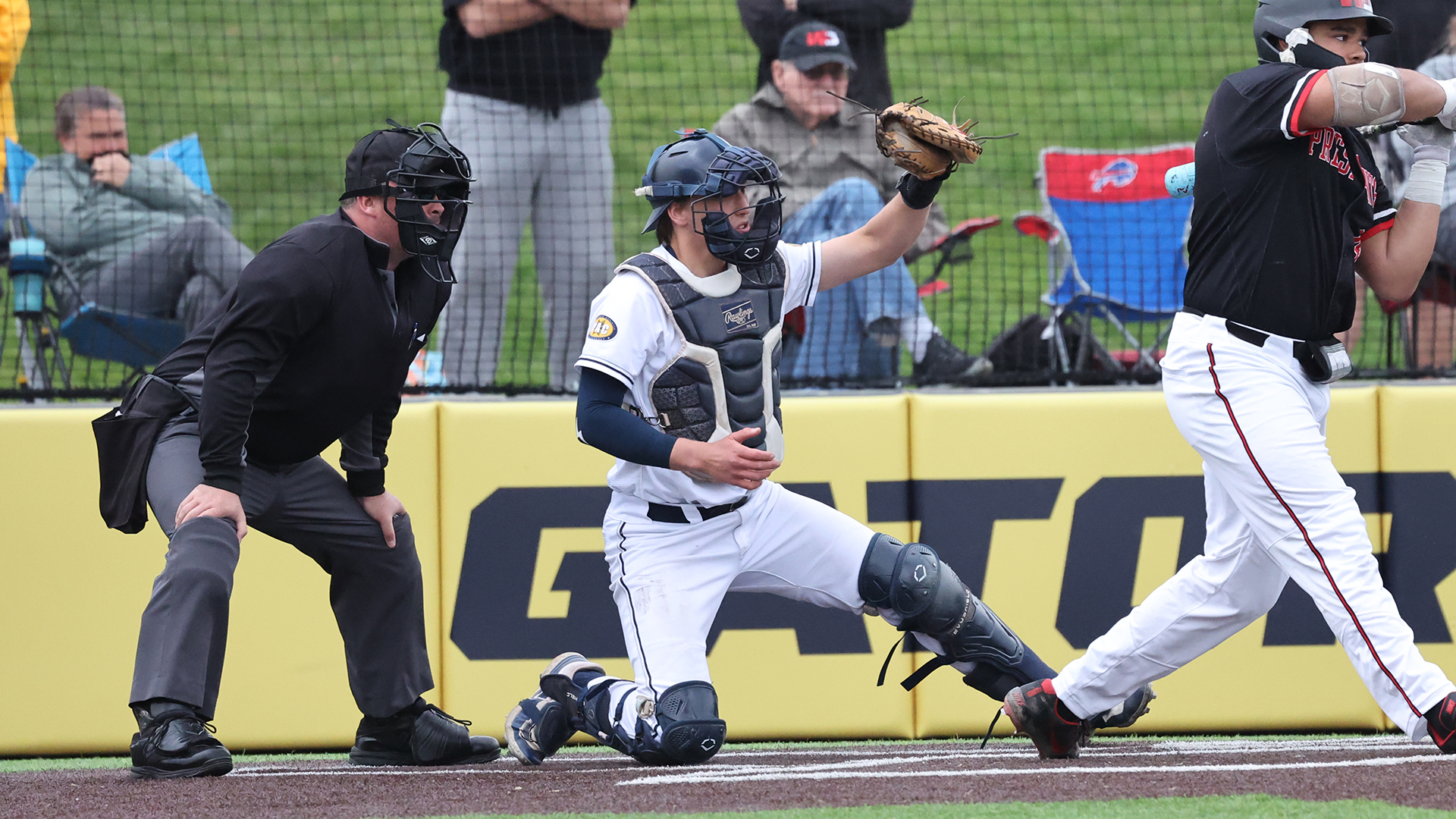 Allegheny College baseball vs. W&J, 4-18-25. Photo by Ed Mailliard.