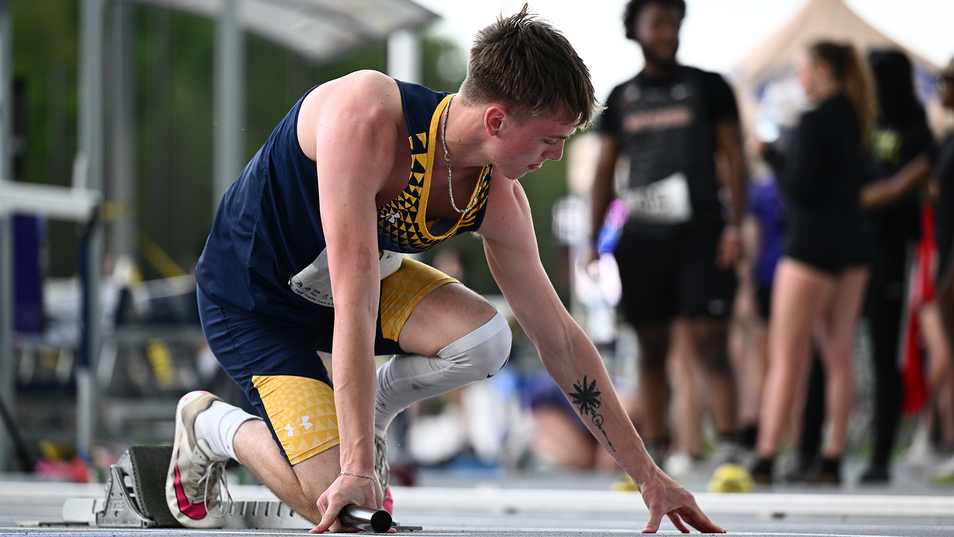 Men's Track & Field at the 2025 PAC Outdoor Championships. Photo by Robert Hayes