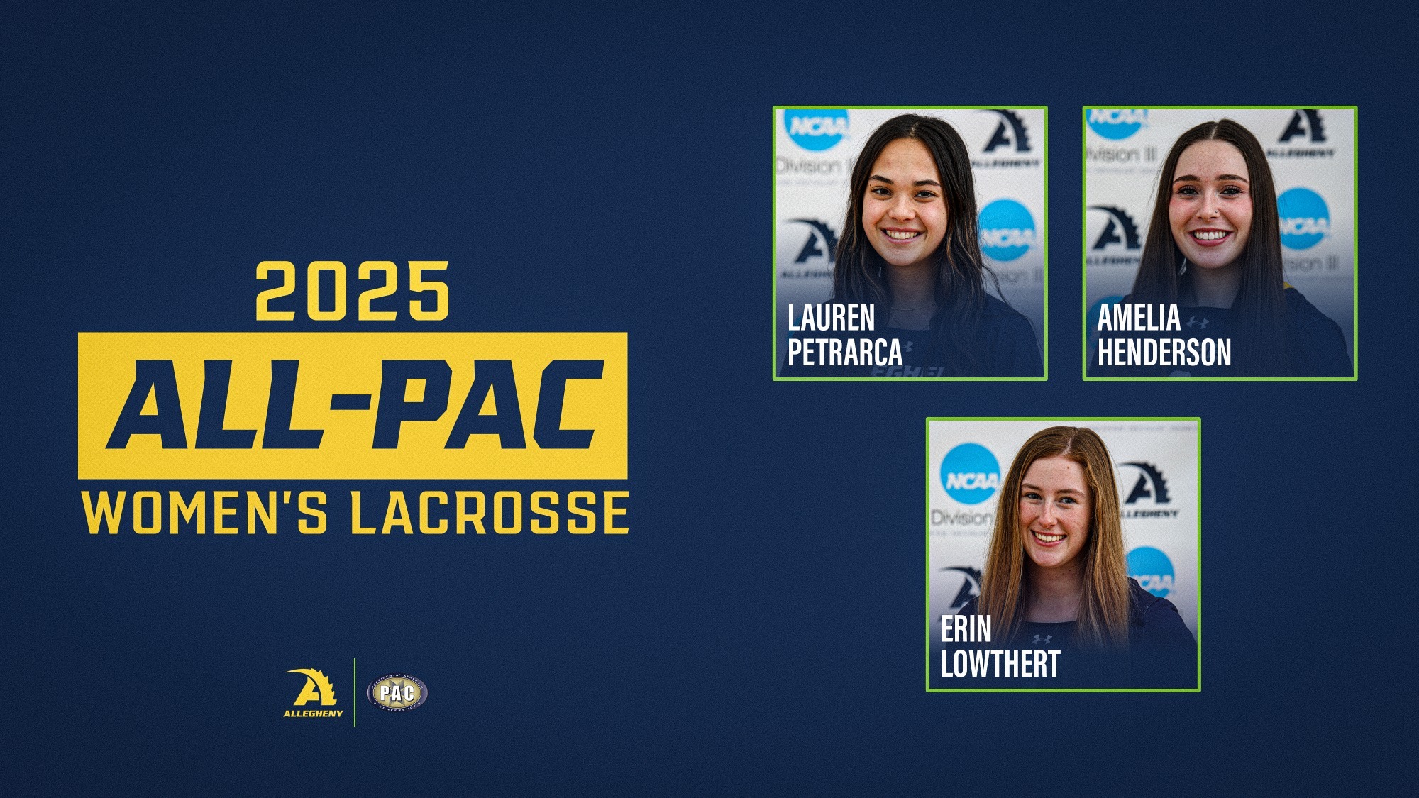IWLCA Recognizes Women's Lacrosse For Academic Success - Allegheny ...