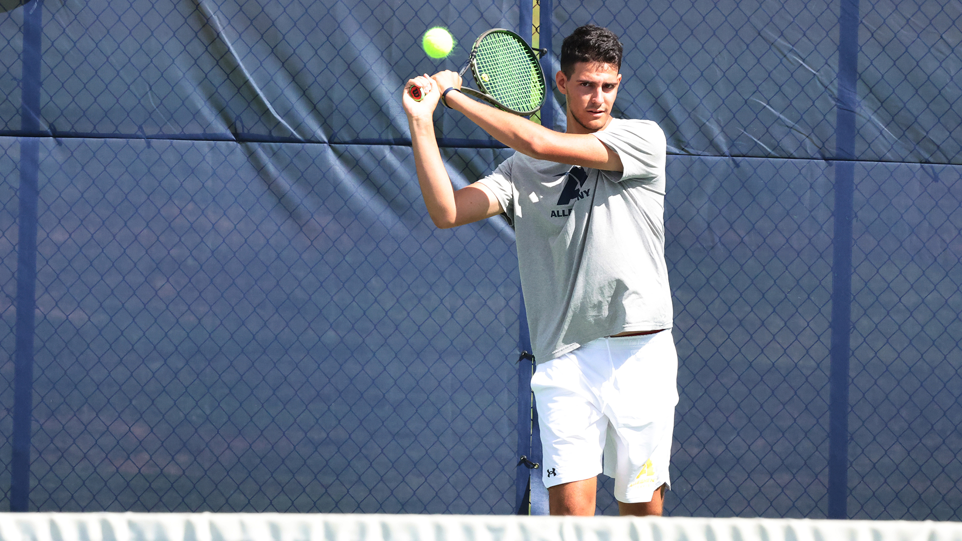 Allegheny College Invitational tennis action, Aug. 30, 2025. Photo by Ed Mailliard.