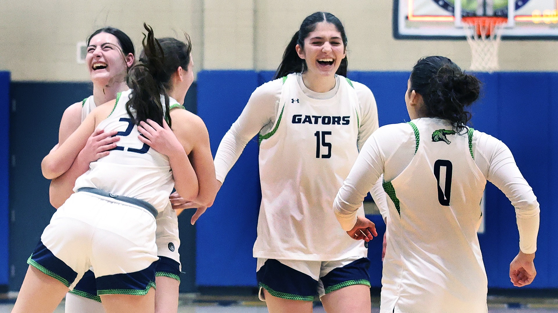 Santicola Celebrates vs. Hiram