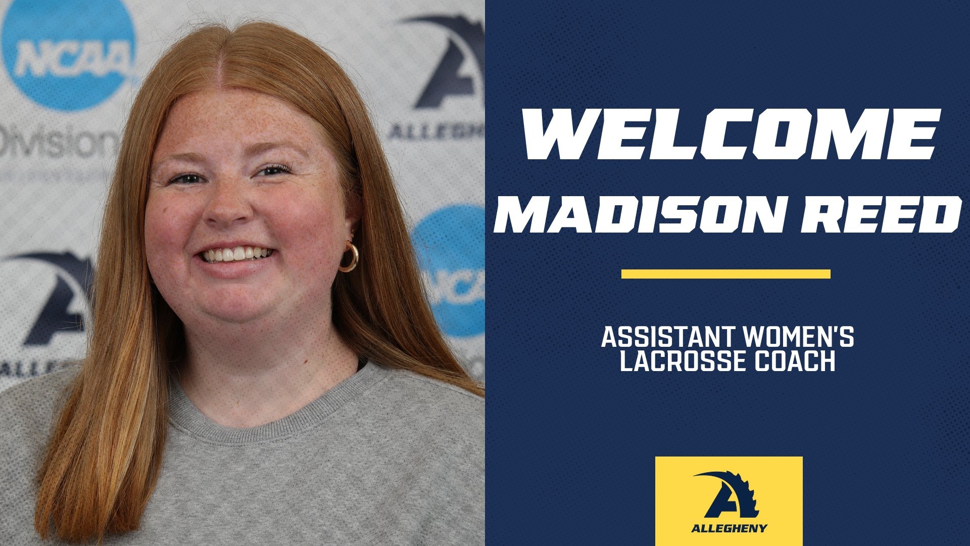 Madison Reed, assistant women's lacrosse coach.