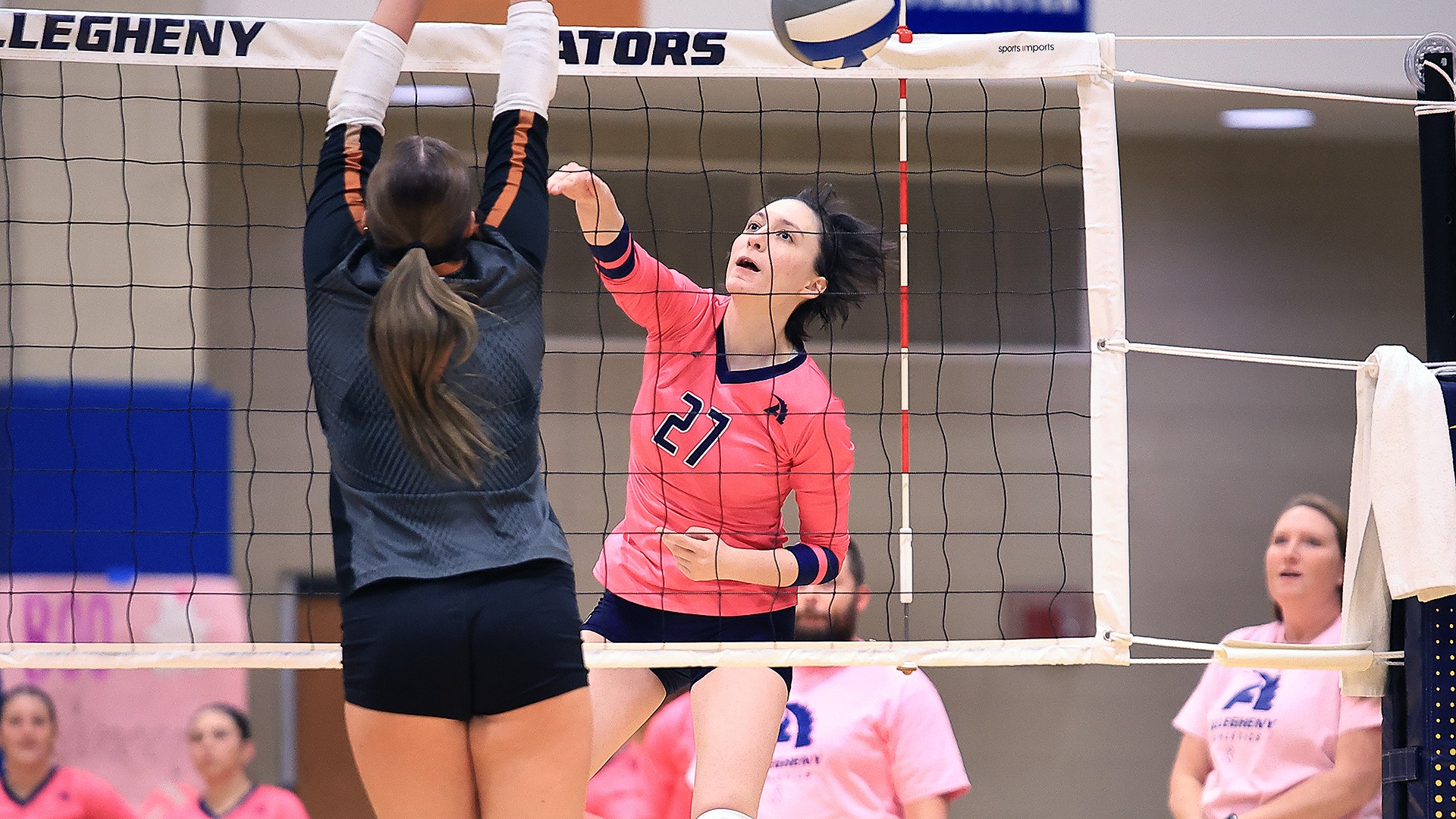 Yazmin Negron in action against Waynesburg