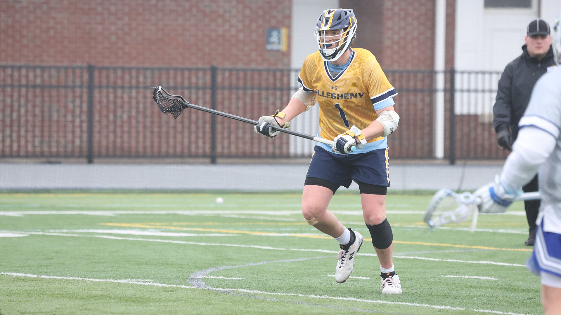 Allegheny College men’s lacrosse vs. Concordia, March 3, 2026. Photo by Ed Mailliard.