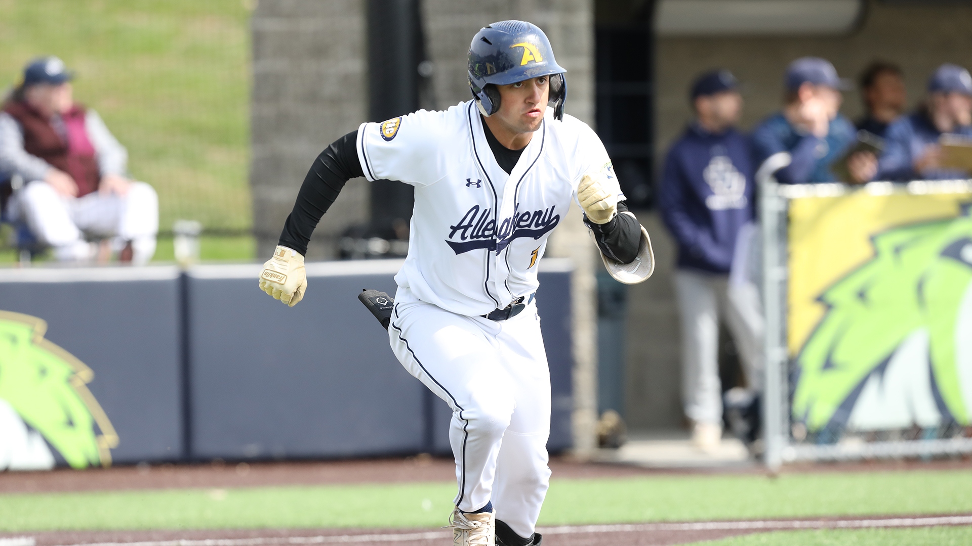 Allegheny baseball vs. John Carroll. March 15, 2026