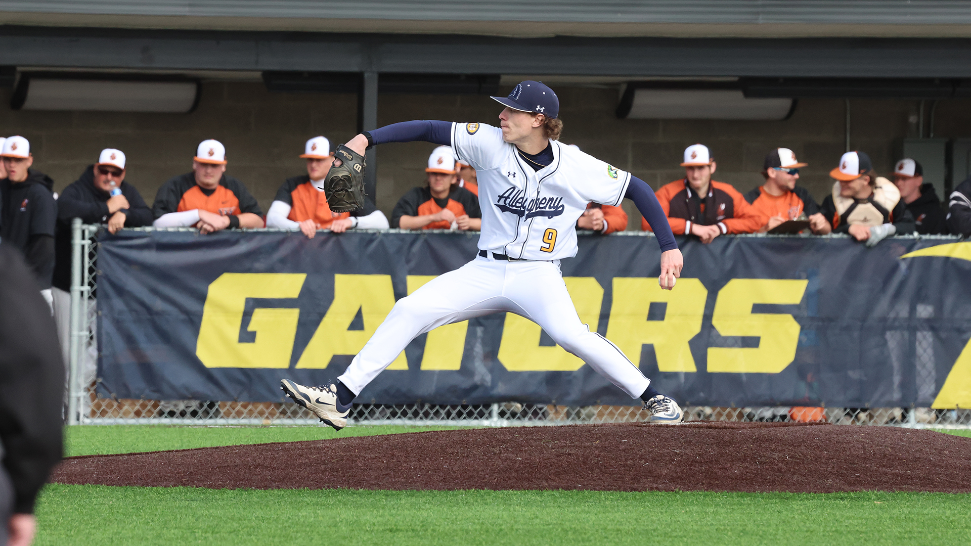 Allegheny College baseball vs. Waynesburg, March 21, 2026. Photo by Ed Mailliard.