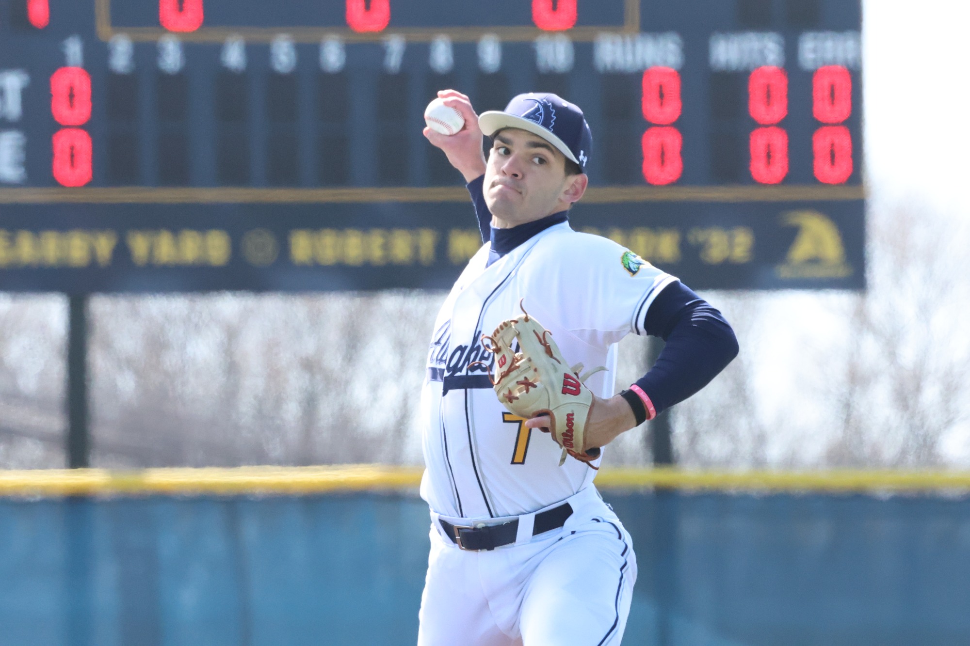 Allegheny College baseball vs. Hiram, March 24, 2026. Photo by Ed Mailliard.
