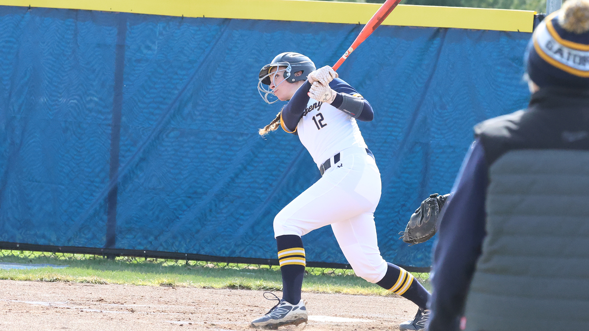 Allegheny College softball vs. Waynesburg, March 24, 2026. Photo by Ed Mailliard.