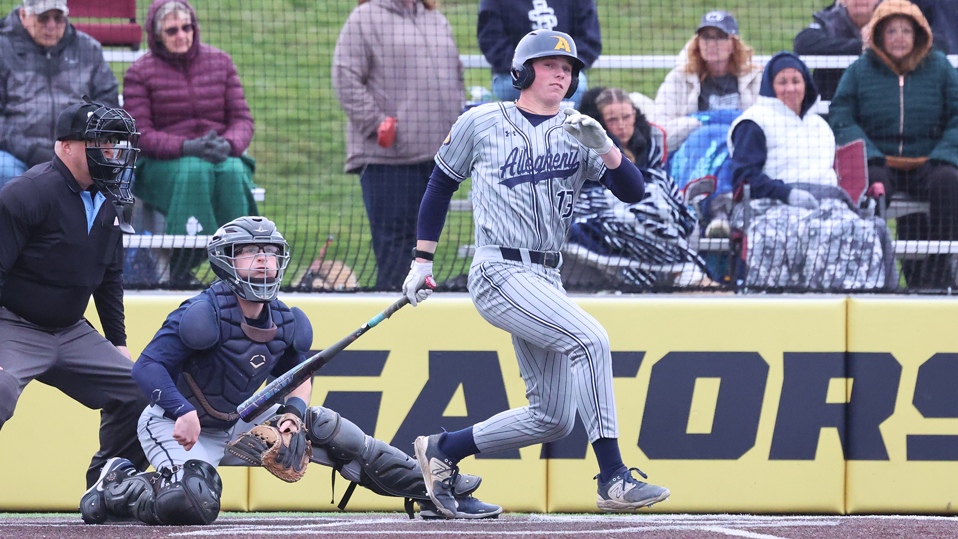 Allegheny College baseball vs. Behrend, March 25, 2026. Photo by Ed Mailliard.