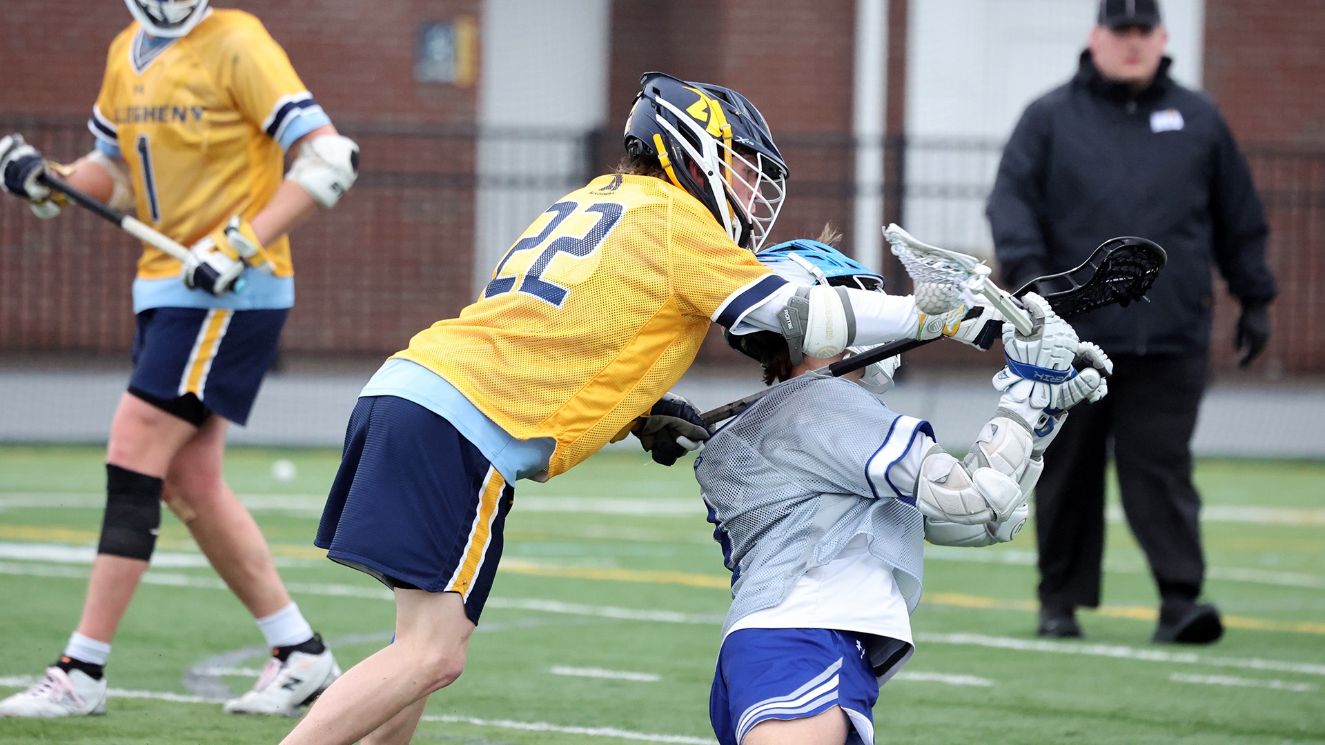 Griffin Cates vs. Concordia Wisconsin, March 3, 2026. Photo by Ed Mailliard.