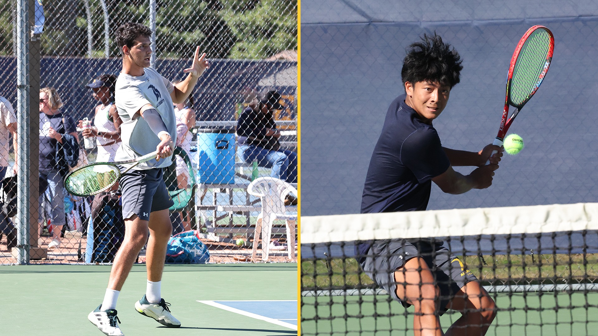 Levente Mihaly (L) and Adam Memije (R) earn weekly PAC honors