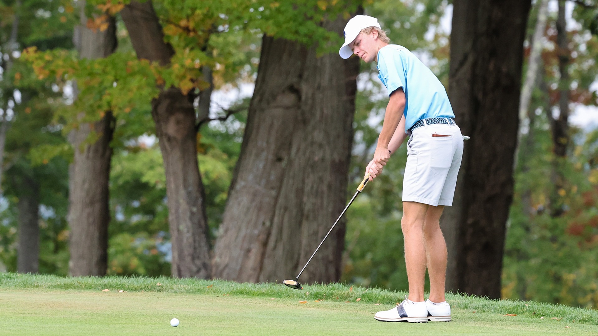 Christopher Hoffman at the 2025 Kuhn Memorial Invitational, Sept. 2025. Photo by Ed Mailliard.