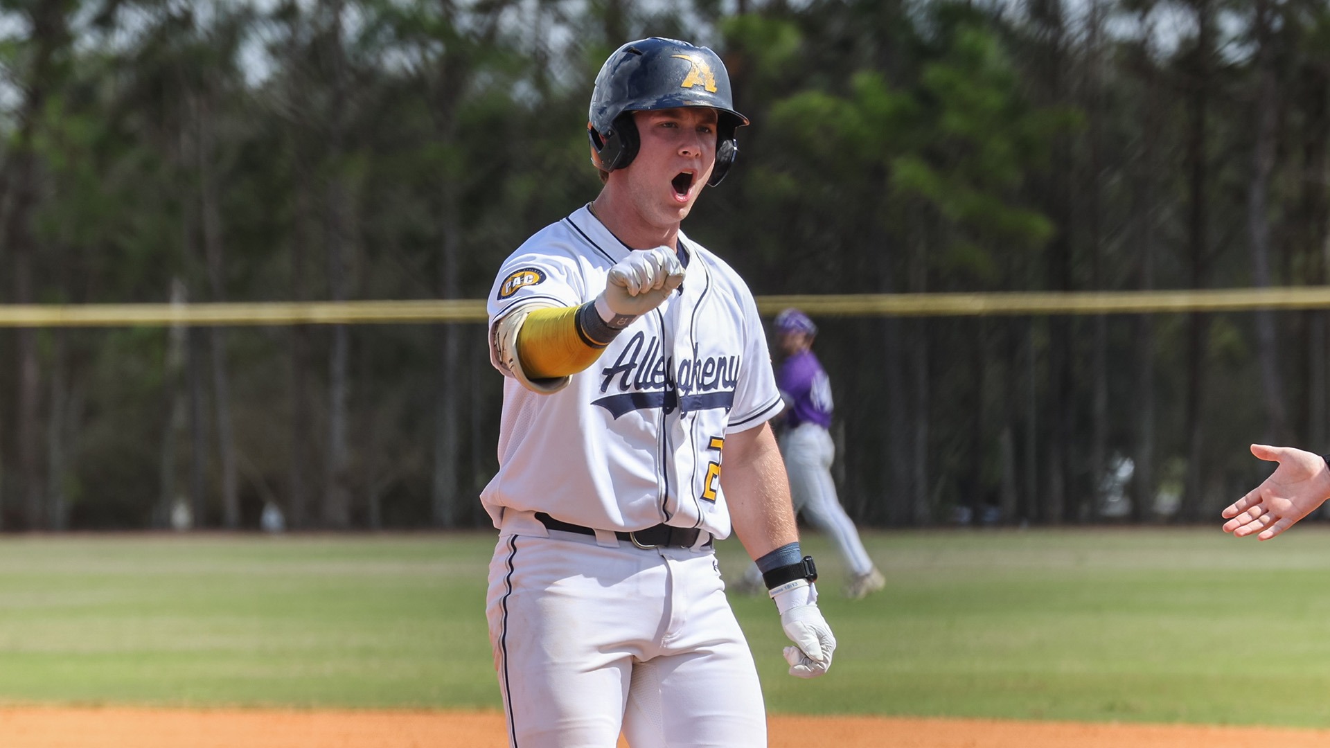 Ty Eberhardt vs. Bluffton, March 1, 2026. Photo by Sheri Skaggs.