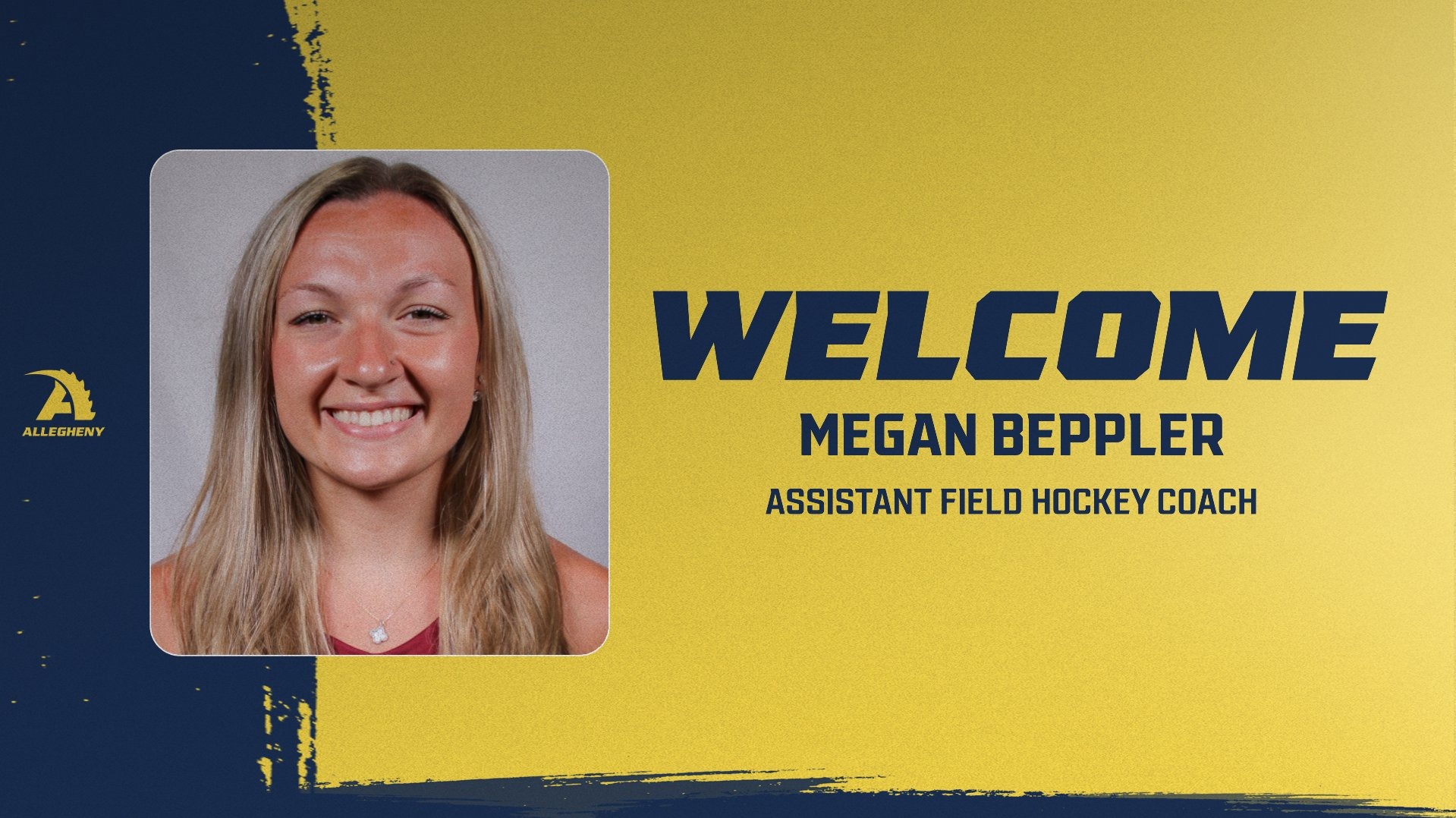Allegheny field hockey assistant coach Megan Beppler
