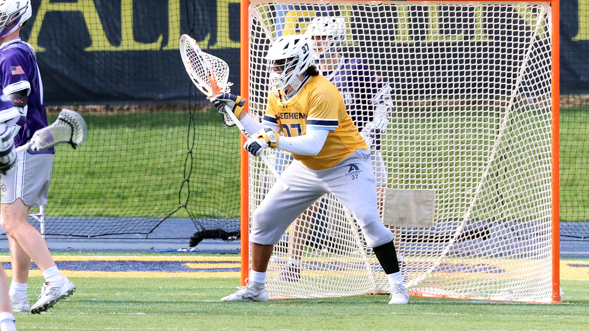 Allegheny College men’s lacrosse vs. Chatham, April 4, 2026. Photo by Ed Mailliard.