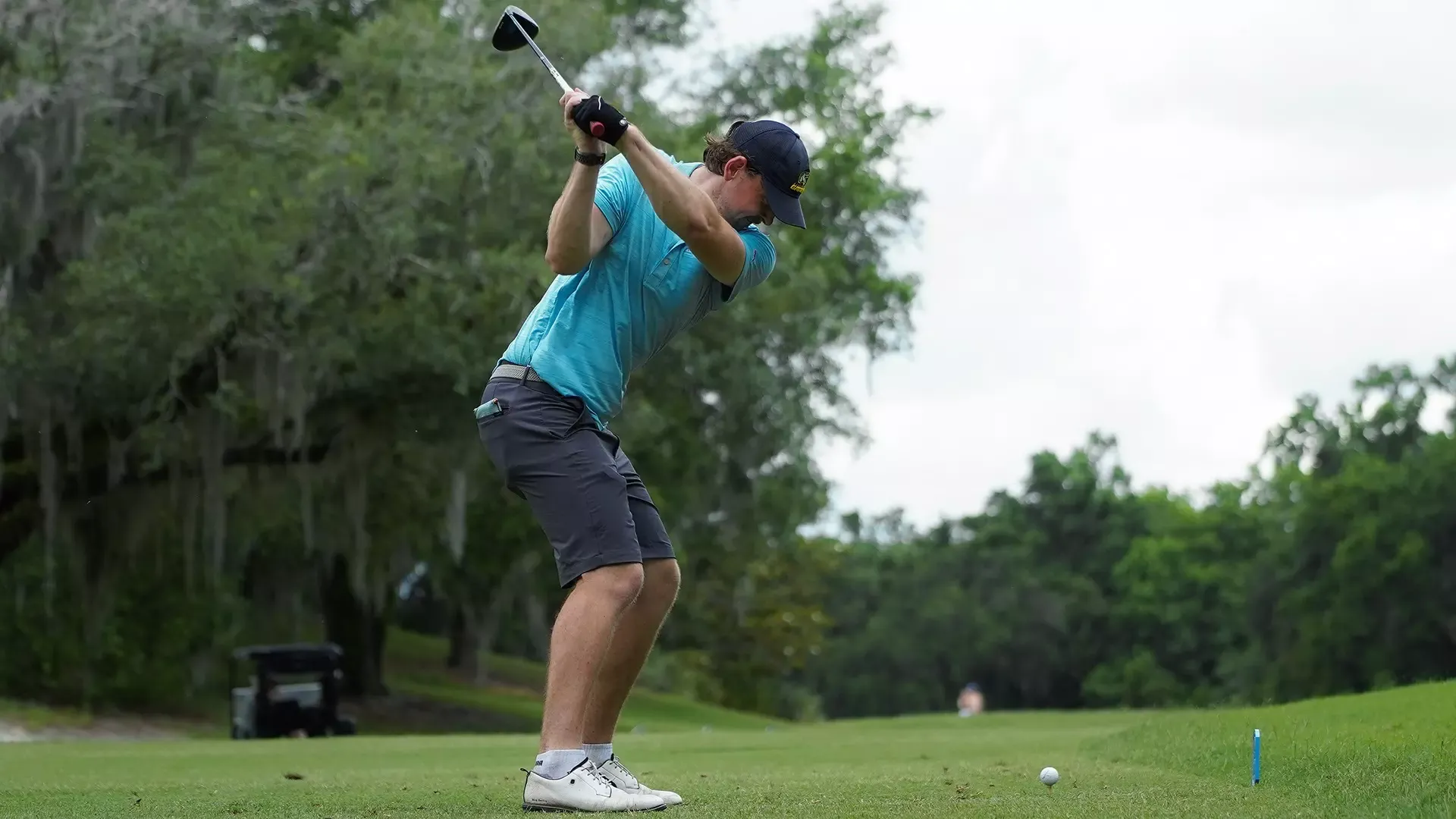 Dylan Kochis in second round of 2026 NCAA Championships at the Mission Resort and Club, May 13, 2026. Photo by Mikaela Queen.